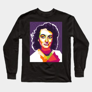 joan crawford wpap Long Sleeve T-Shirt